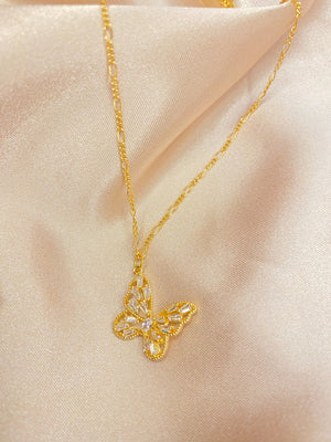 Evelyn Butterfly Necklace